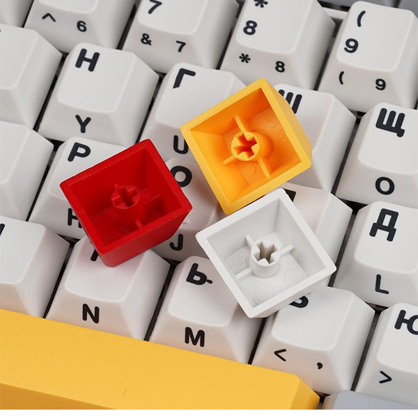 ENJOYPBT G81-SAV White & Gray Russia 俄語字母 熱昇華鍵帽