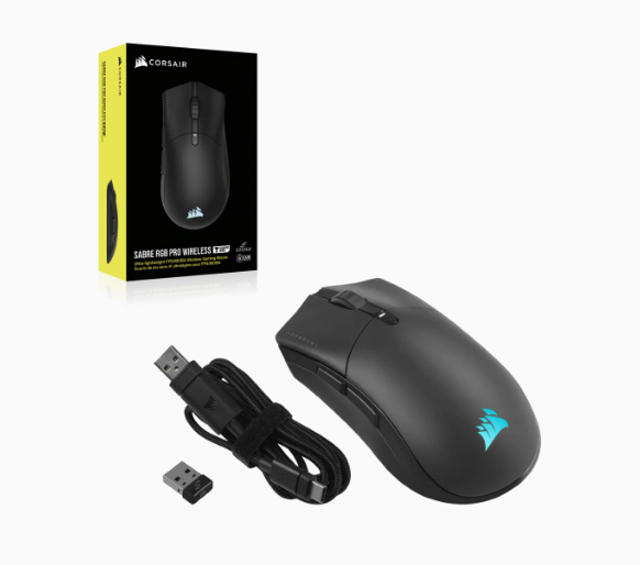 Corsair Sabre RGB Pro Wireless Champion Series 無線遊戲滑鼠