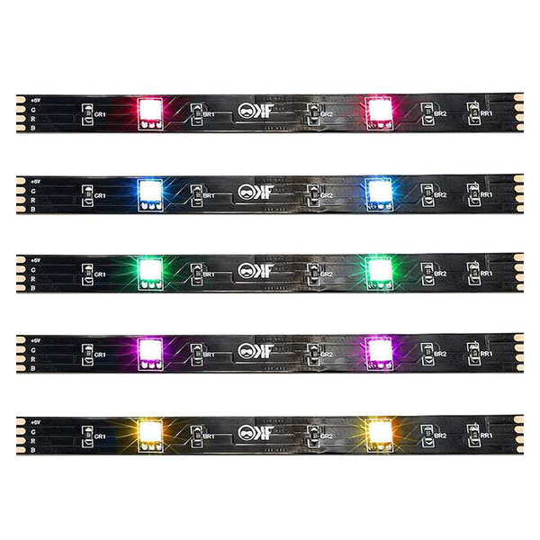 KontrolFreek Gaming Lights USB-Powered LED Light Strips Retail Kit(3.6米)