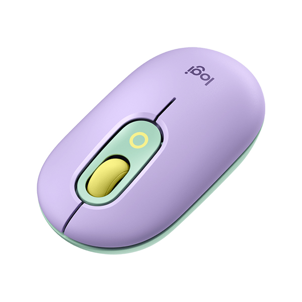 Logitech POP MOUSE 無線藍牙滑鼠(Daydream Mint-夢幻紫)
