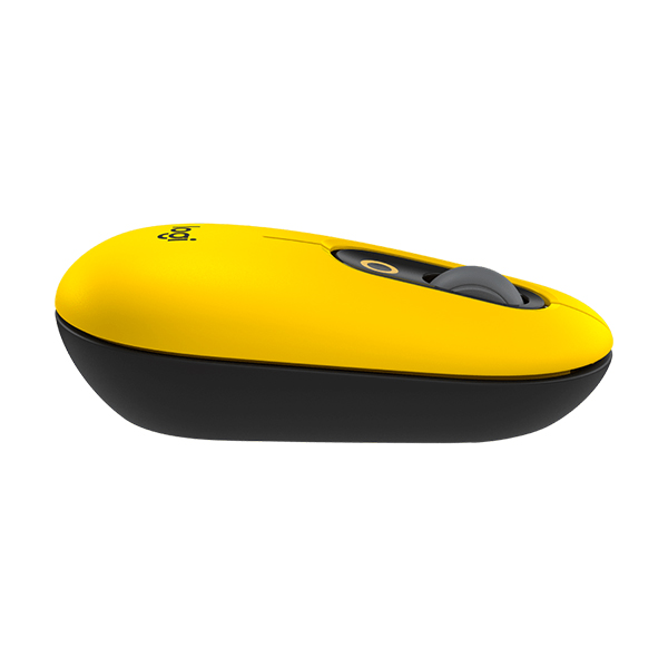 Logitech POP MOUSE 無線藍牙滑鼠(Blast Yellow-酷玩黃)