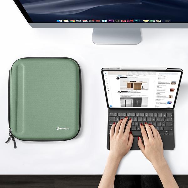 tomtoc 12.9吋 iPad Pro M1(2021) 保護硬殼 (A06-004T03 仙人掌綠)