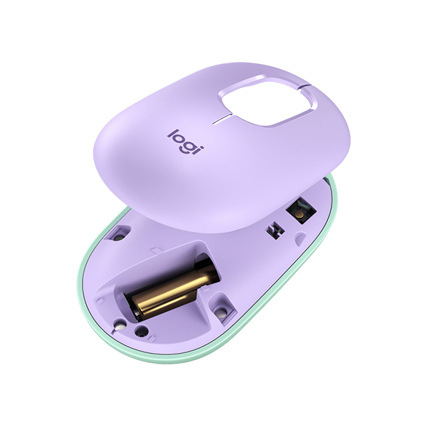 Logitech POP MOUSE 無線藍牙滑鼠(Daydream Mint-夢幻紫)
