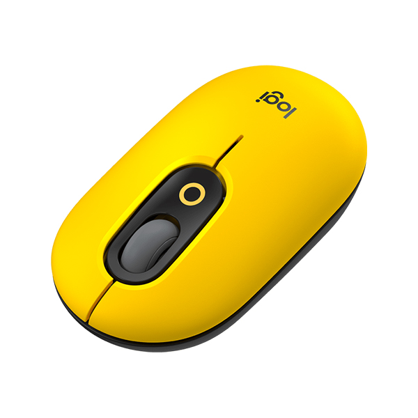 Logitech POP MOUSE 無線藍牙滑鼠(Blast Yellow-酷玩黃)