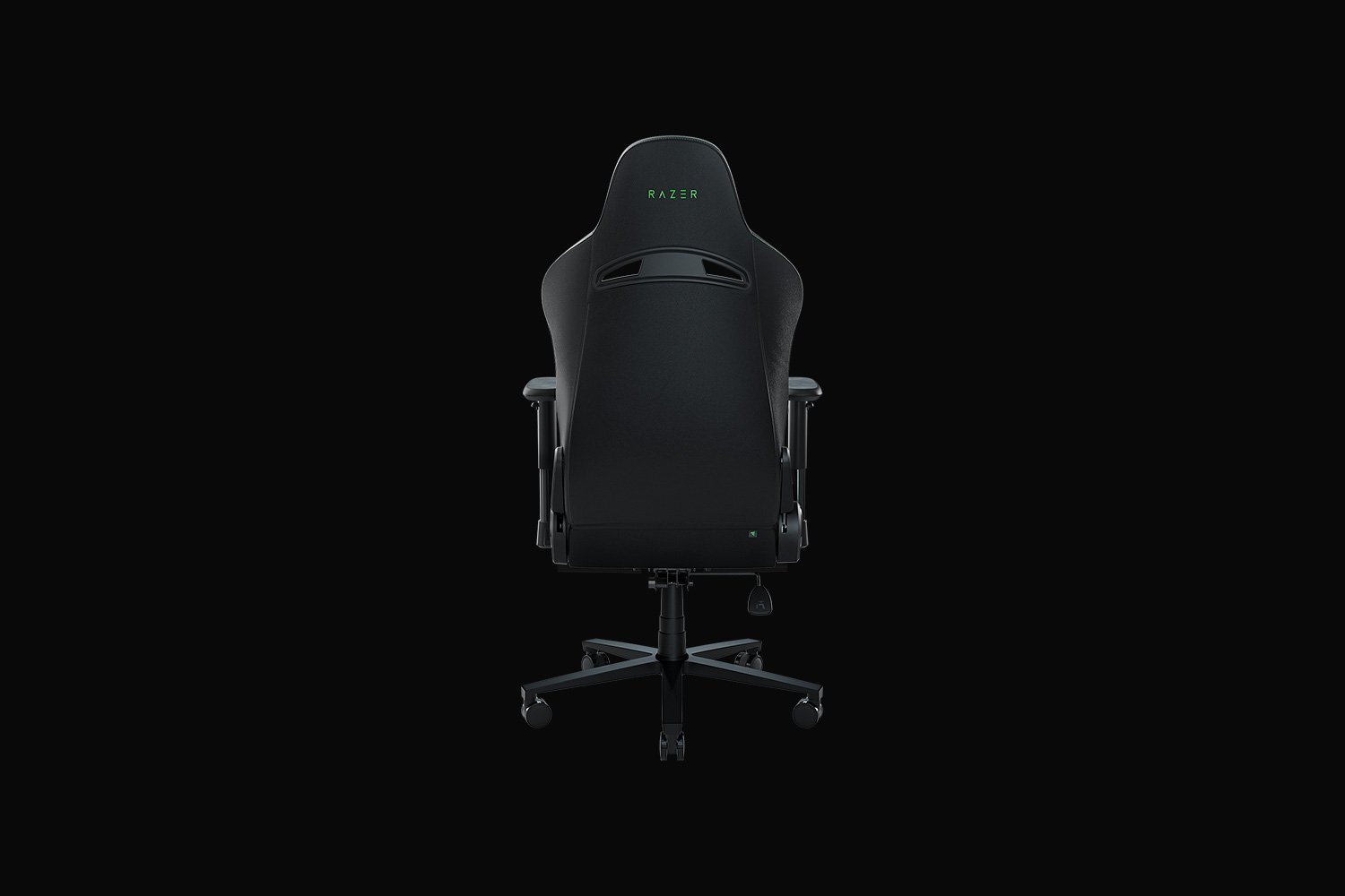 C195 Razer Enki X 內建弧形腰枕人體工學高背電競椅(黑綠)