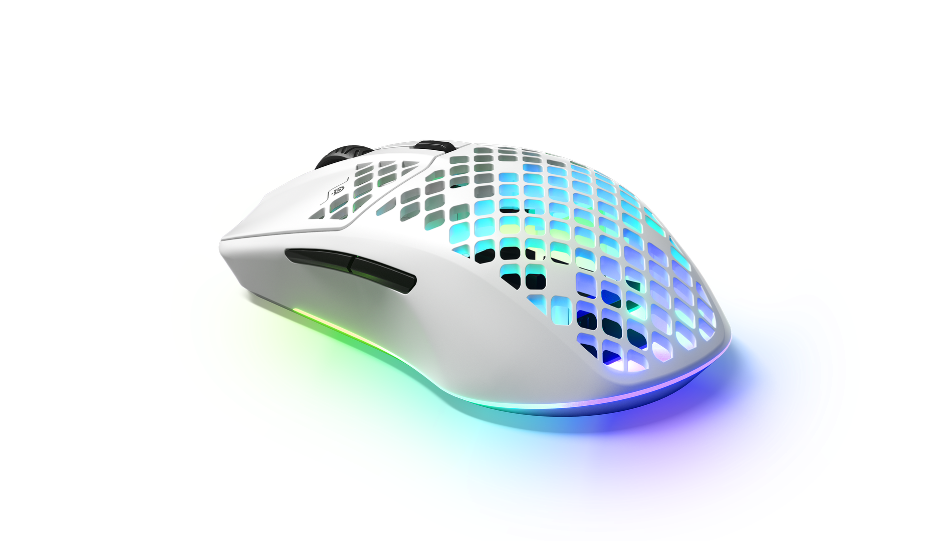 SteelSeries Aerox 3 Wireless Snow 超輕量無線遊戲滑鼠