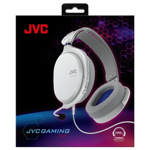 JVC GG-01 電競耳機(白)
