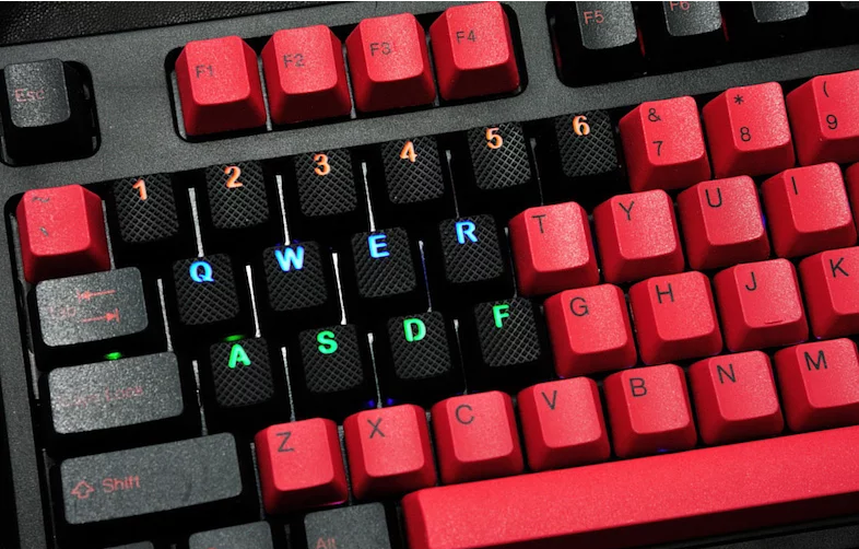 Tai-Hao ABS Rubber Doubleshot Keycap (C03BK101)(Black)
