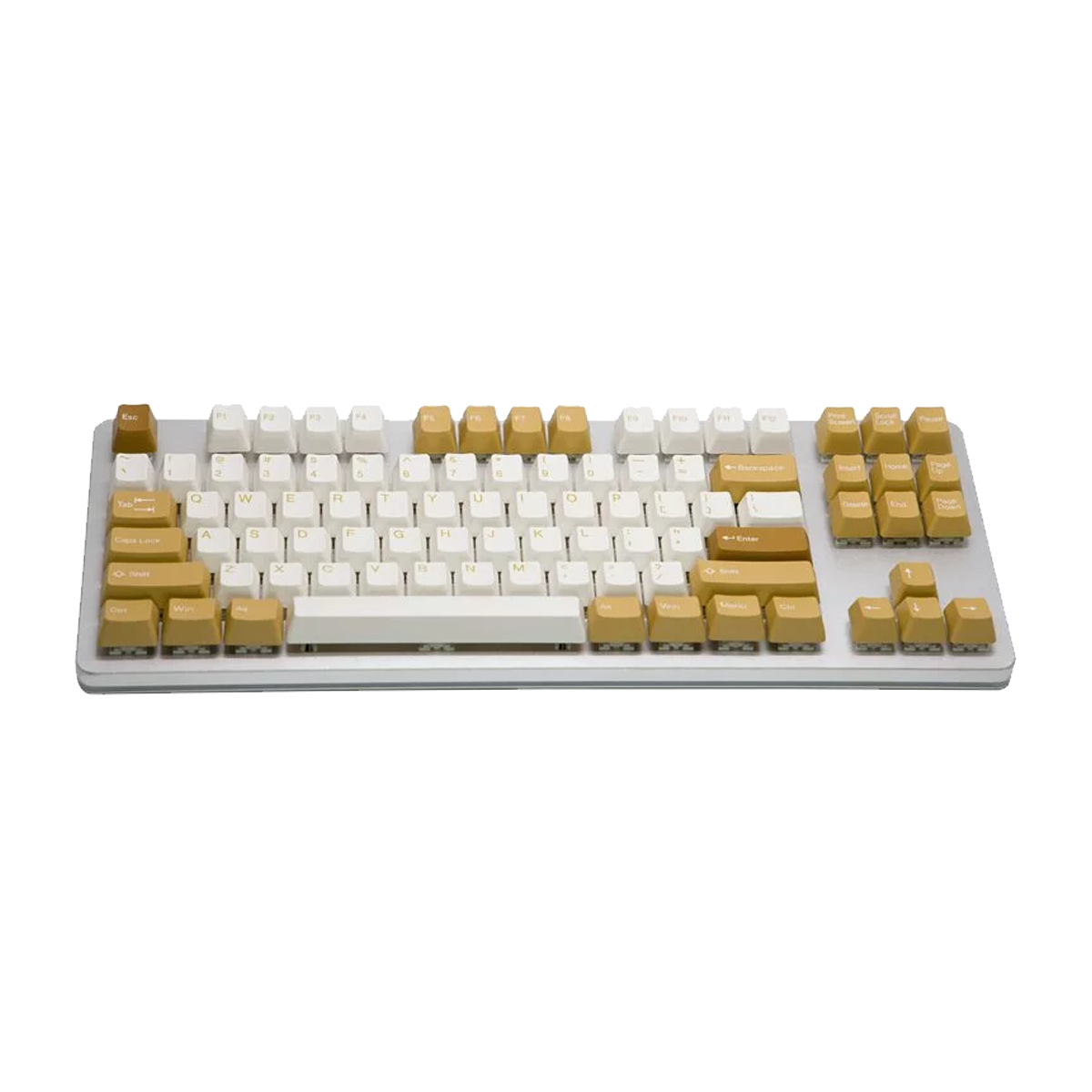 Tai-Hao Doubleshot ABS/138 Keycaps/1 Key Puller (C01WA301)(Vintage Camell)