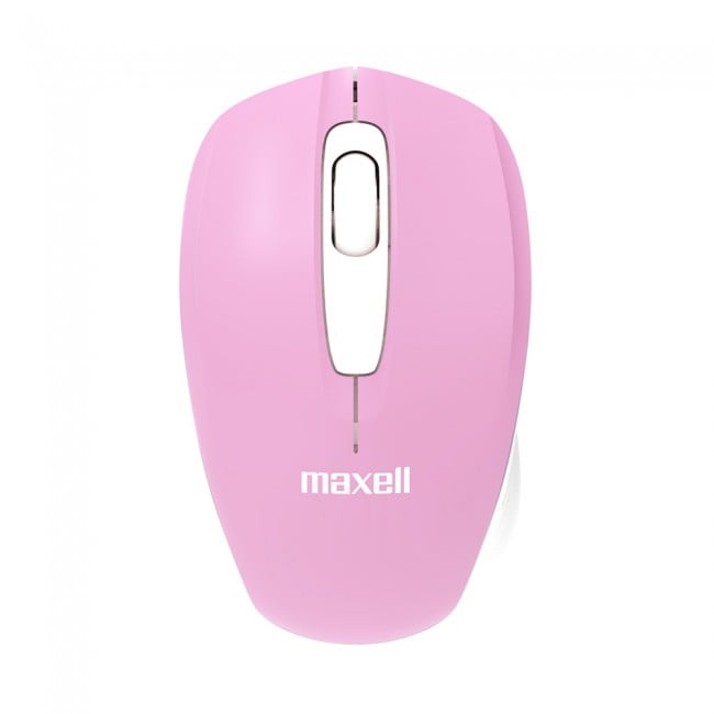 Maxell 2.4G Wireless Mouse 無線光學滑鼠 (MXMU-WL20PP)(Pupple 粉紫)
