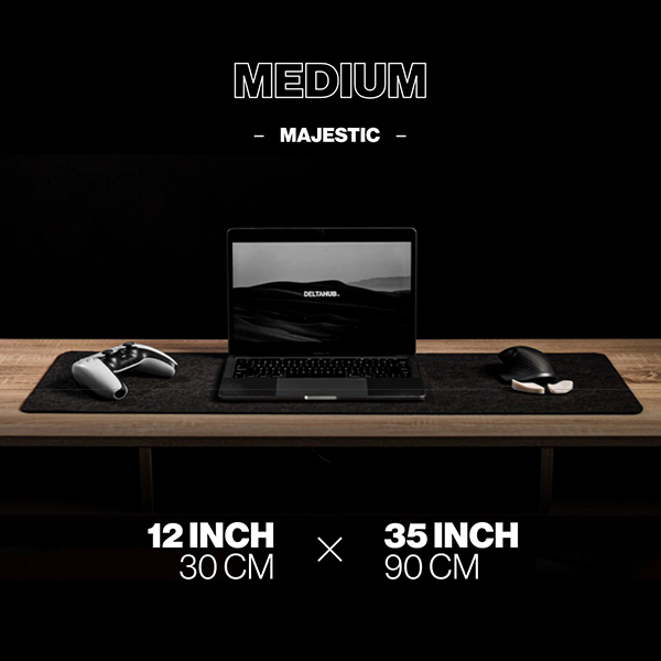 Deltahub Minimalist Deck Pad 桌面墊(Medium)