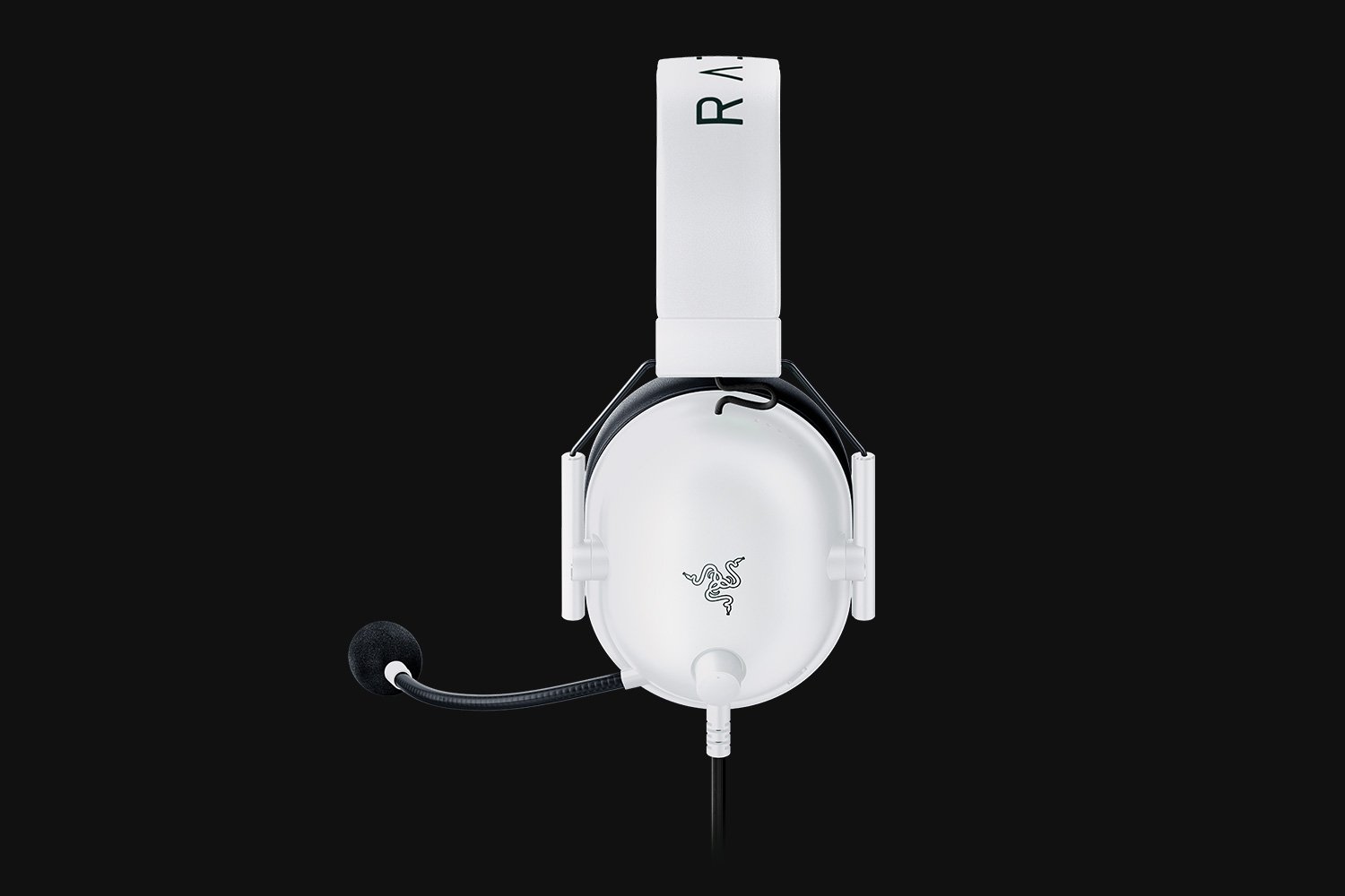 Razer BlackShark V2 X 頭戴式有線遊戲耳機(3.5mm)(PC-Mercury-白色)