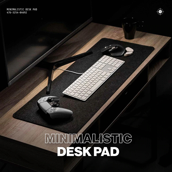 Deltahub Minimalist Deck Pad 桌面墊(Medium)