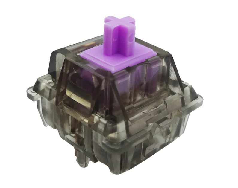 Durock L4 Smokey Switch 鍵軸 Linear-67g 35粒  (Z-DUR-L435)(L4 Smokey)