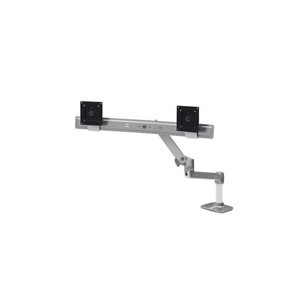 Ergotron LX 雙顯示器單臂支架(銀色 45-489-026)