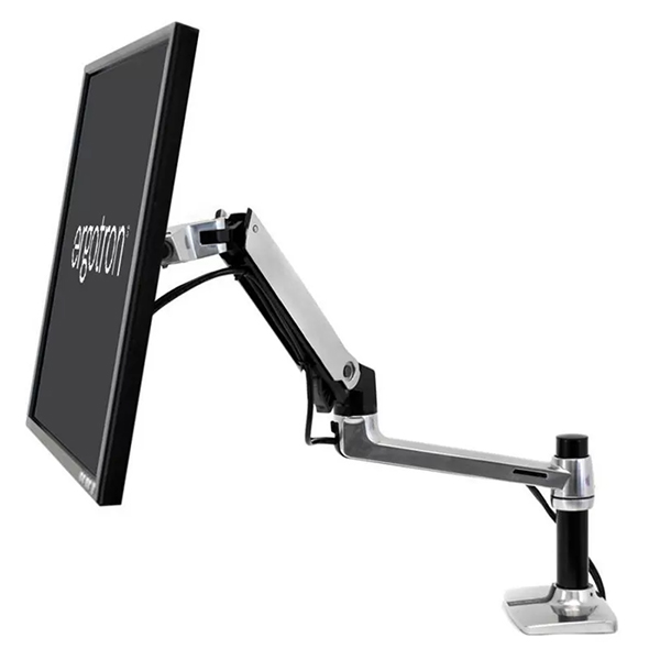 Ergotron LX 桌面顯示器支架(銀色 45-241-026)