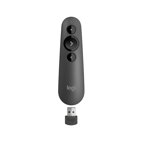 Logitech R500s 雷射簡報遙控器(石墨灰)