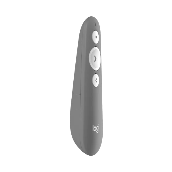 Logitech R500s 雷射簡報遙控器(淺灰色)
