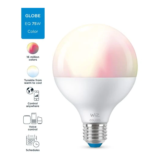 WiZ Globe 彩光 11W G95 E27 智能燈泡