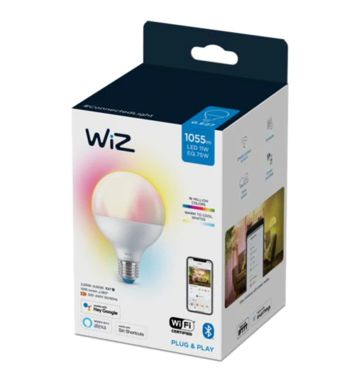 WiZ Globe 彩光 11W G95 E27 智能燈泡
