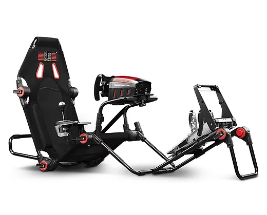 Next Level Racing F-GT Lite 摺合式兩用賽車架(NLR-S015)(黑紅色)