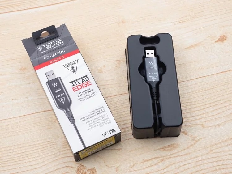 Turtle Beach Recon 70 3.5mm 遊戲耳機 + Atlas Edge 音效增強器 組合(迷彩綠-耳機)
