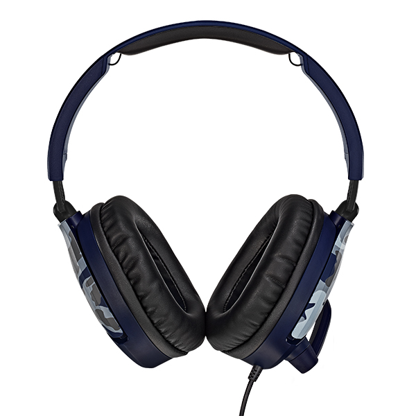 Turtle Beach Recon 70 3.5mm 遊戲耳機 + Atlas Edge 音效增強器 組合(迷彩藍-耳機)