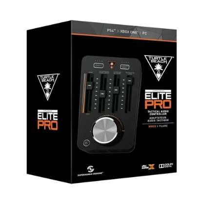 Turtle Beach Elite Pro TAC 戰術音訊控制器 + Elite Pro 降噪麥克風(EP-TBELTAC + EP-TBELMIC)