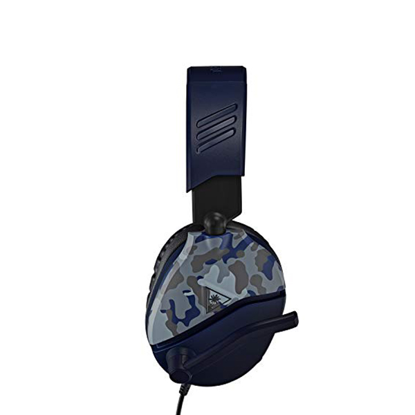 Turtle Beach Recon 70 3.5mm 遊戲耳機 + Atlas Edge 音效增強器 組合(迷彩藍-耳機)