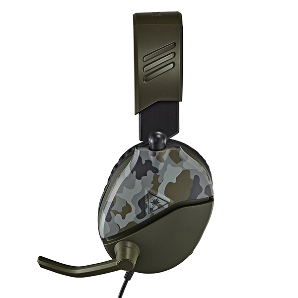 Turtle Beach Recon 70 3.5mm 遊戲耳機 + Atlas Edge 音效增強器 組合(迷彩綠-耳機)