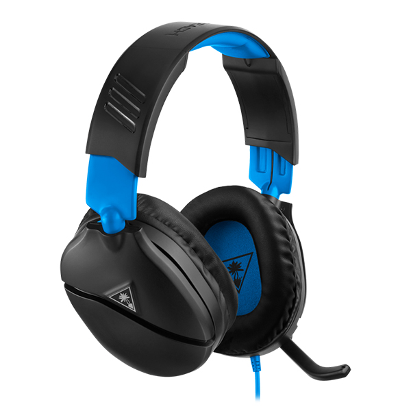 Turtle Beach Recon 70 3.5mm 遊戲耳機 + Atlas Edge 音效增強器 組合(藍黑色)