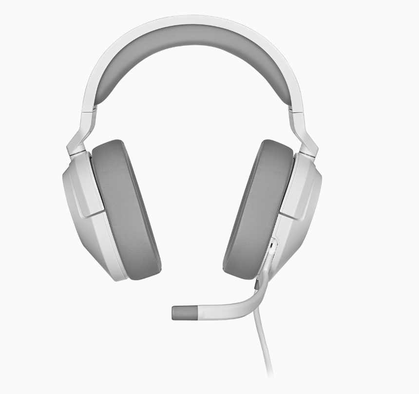 Corsair HS55 Surround 有線遊戲耳機(白色)