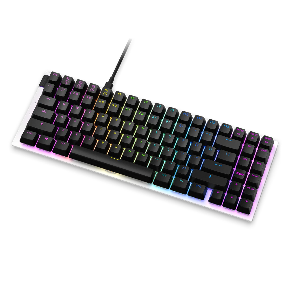 NZXT Function MiniTKL RGB Compact 機械軸鍵盤(白色)