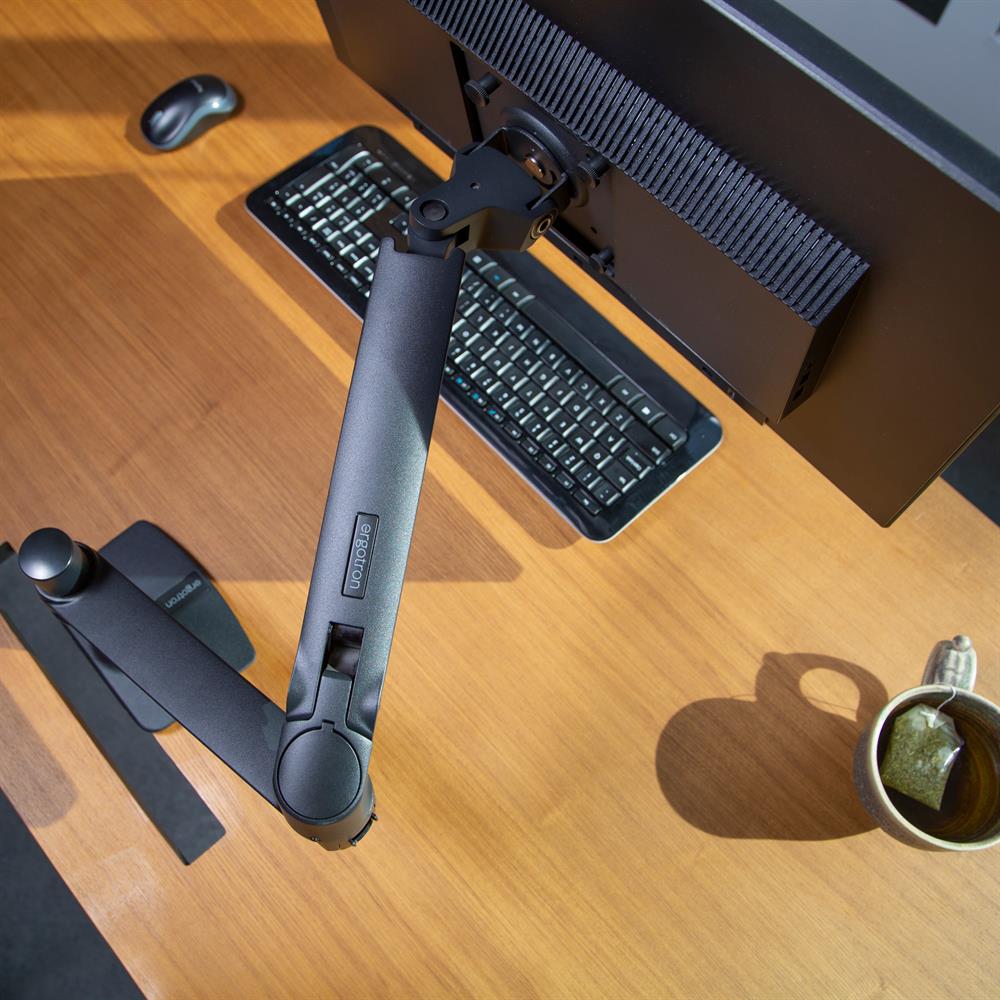 Ergotron LX 桌面顯示器支架(黑色 45-241-224)