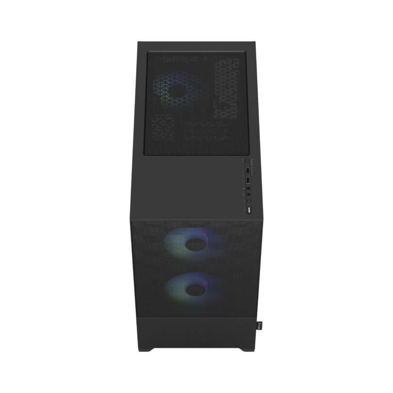 Fractal Design Pop Mini Air M-ATX 機箱(RGB Black TG Clear Tint)