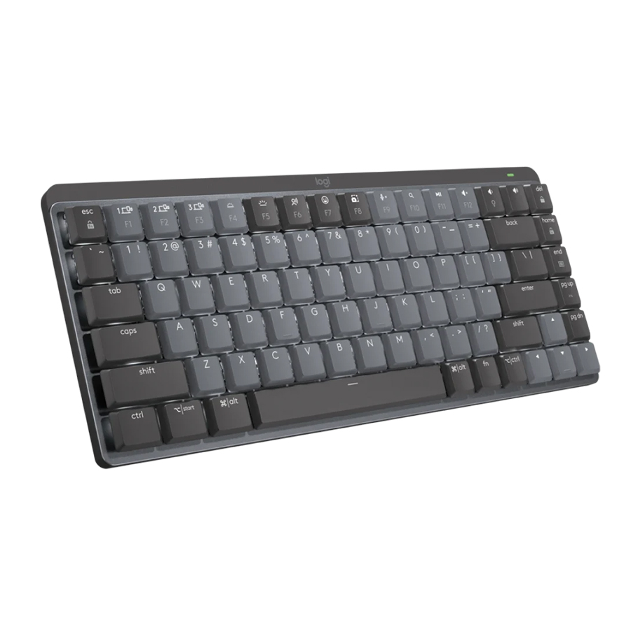 Logitech MX MECHANICAL KEYBOARD MINI 無線機械式鍵盤(Tactile Quiet 茶軸)