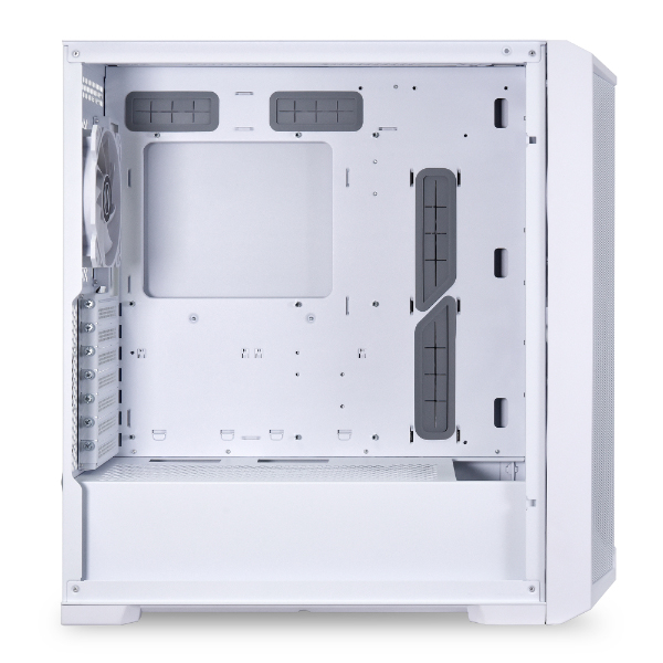LIAN LI Lancool-215W E-ATX 強化玻璃側透機箱(白色)