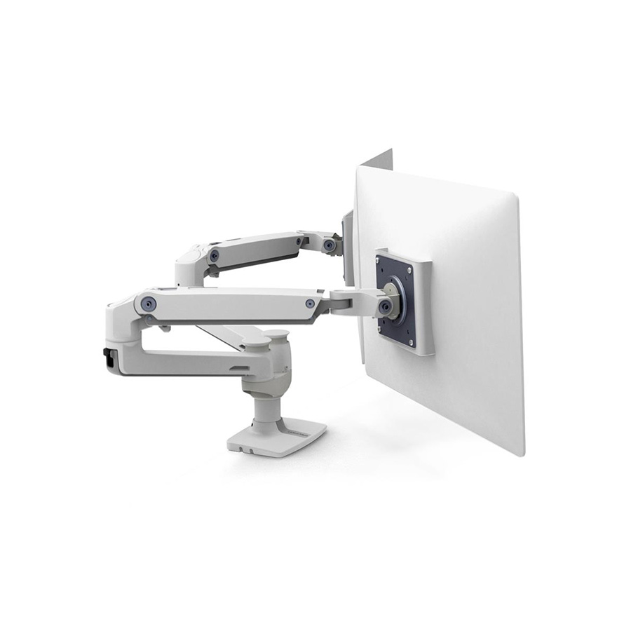 Ergotron LX 雙屏並列顯示器支架(白色 45-491-216)