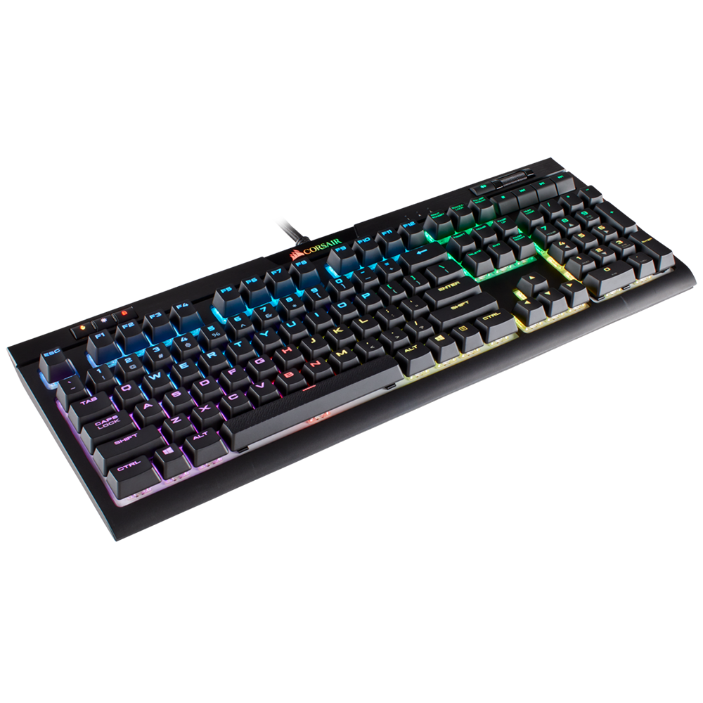 Corsair Strafe MK2 RGB 機械式鍵盤(Cherry MX 靜音紅軸)