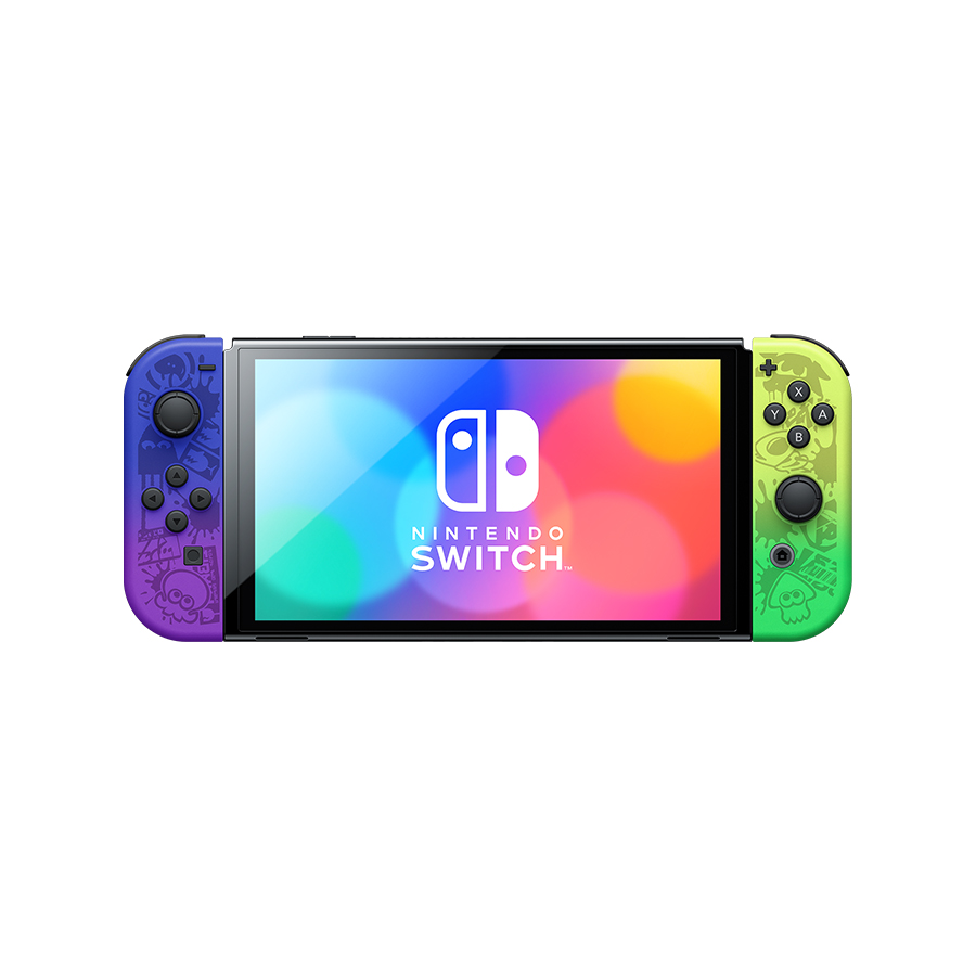 Nintendo Switch 遊戲主機 (OLED款式)(斯普拉遁 3 Splatoon 3 特別版)