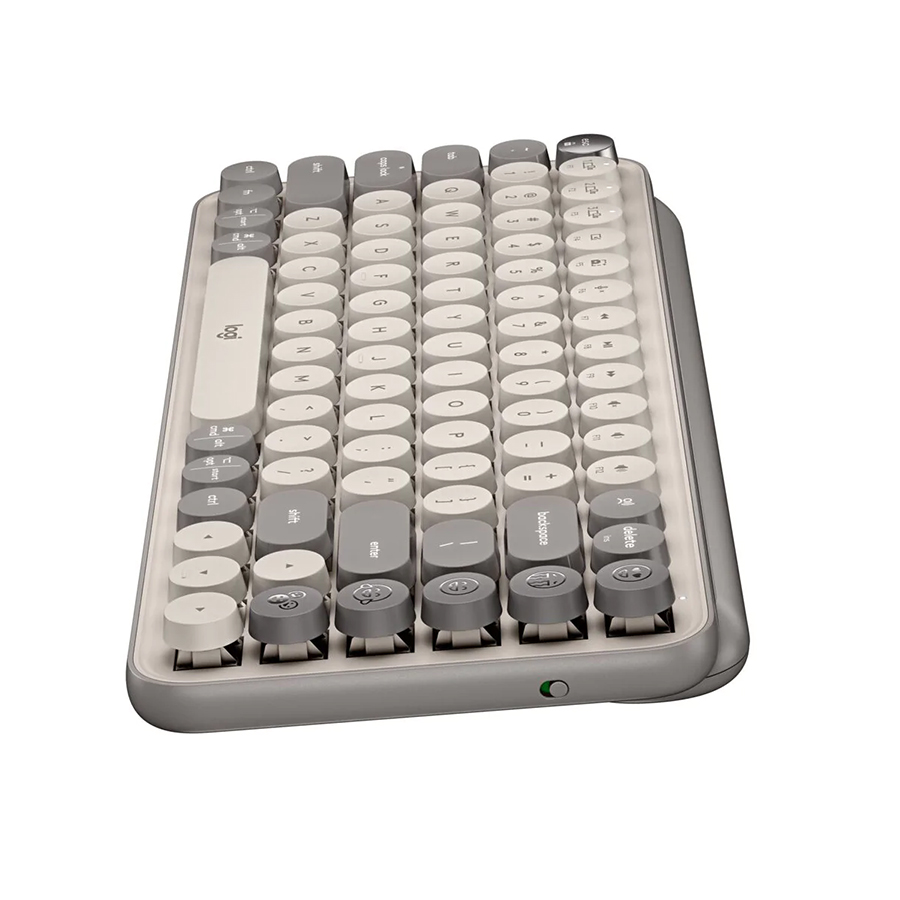 Logitech POP Keys Mechanical Wireless Keyboard 無線機械鍵盤(Mist)