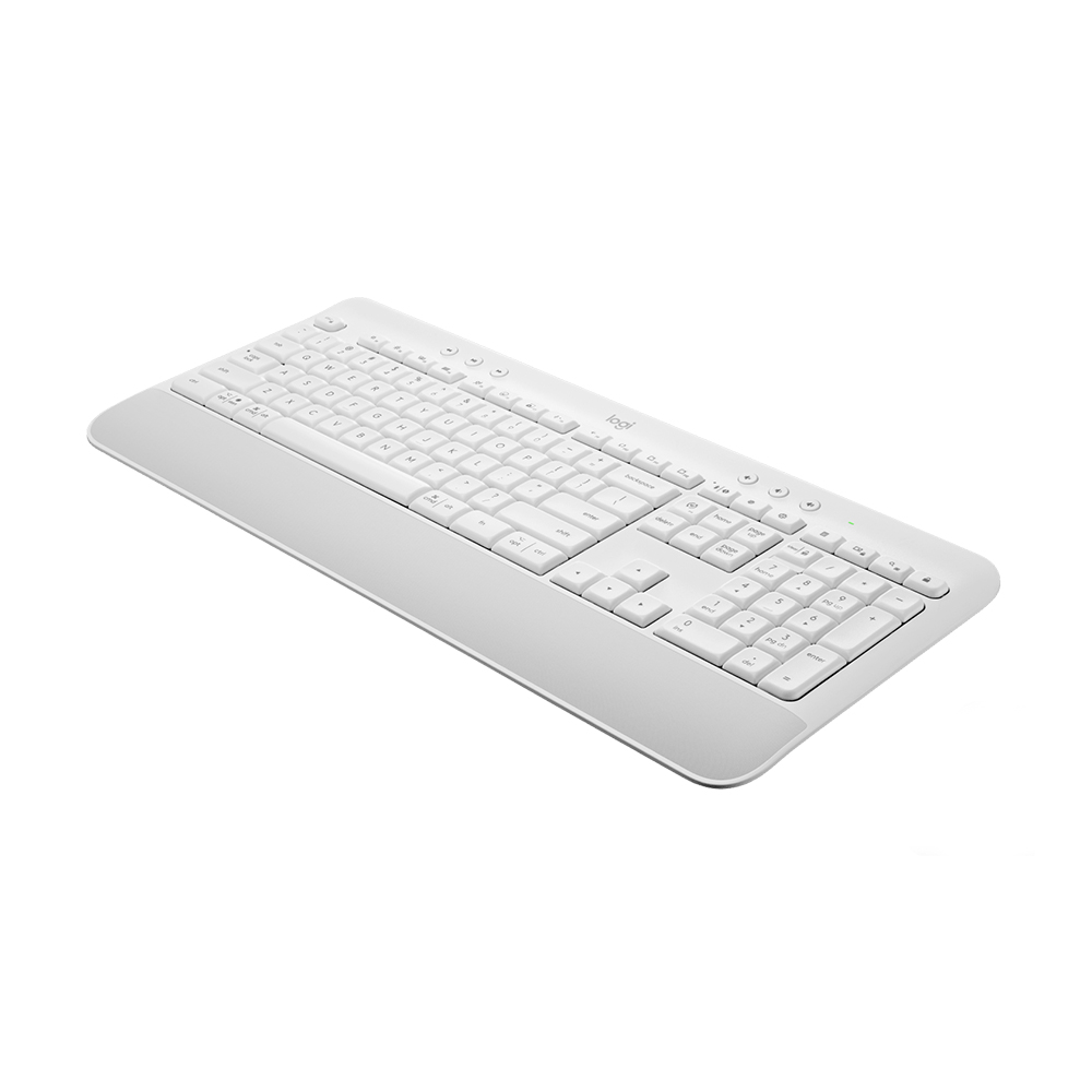 Logitech Signature K650 無線舒適鍵盤(珍珠白)