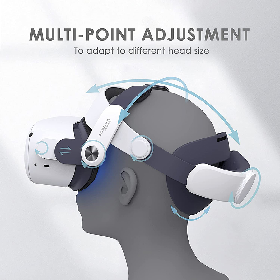 BOBOVR M2 Plus For Quest 2 頭帶