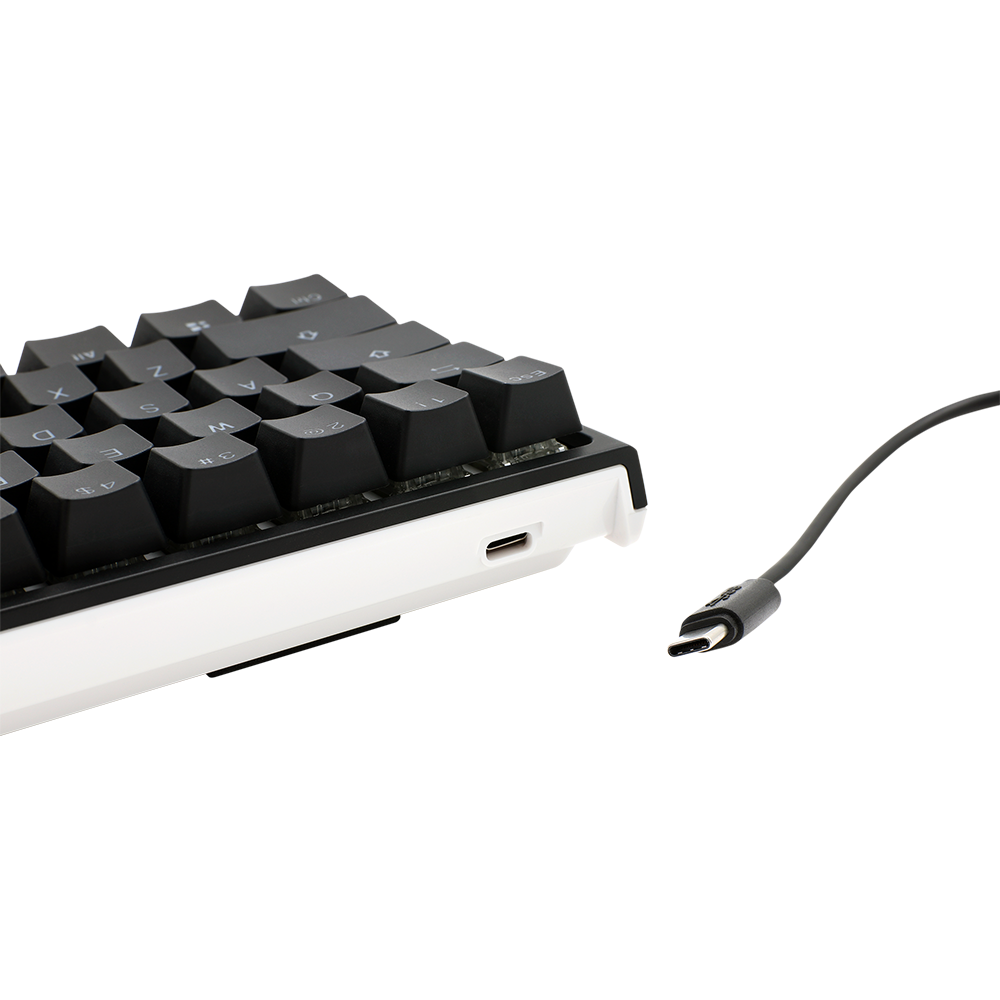 Ducky One 2 Mini V2 RGB 機械式鍵盤(銀軸英文)