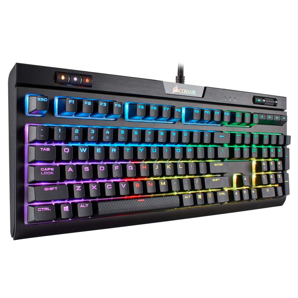 Corsair Strafe MK2 RGB 機械式鍵盤(Cherry MX 靜音紅軸)