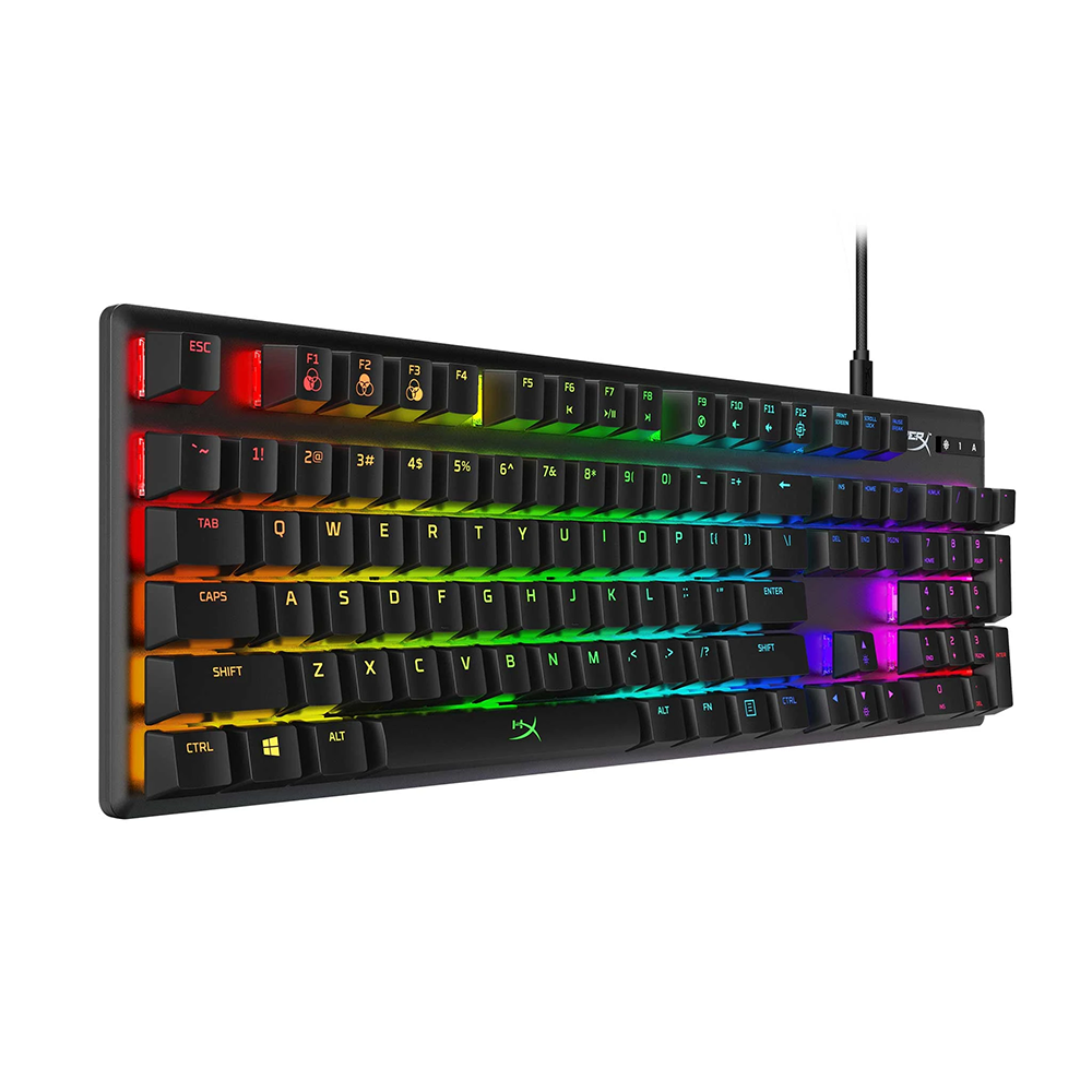 HyperX Alloy Origins RGB 機械式鍵盤(青軸英文)