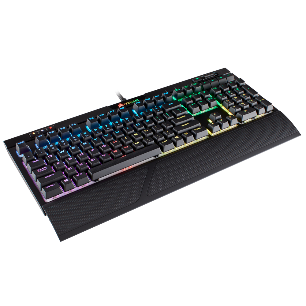 Corsair Strafe MK2 RGB 機械式鍵盤(Cherry MX 靜音紅軸)