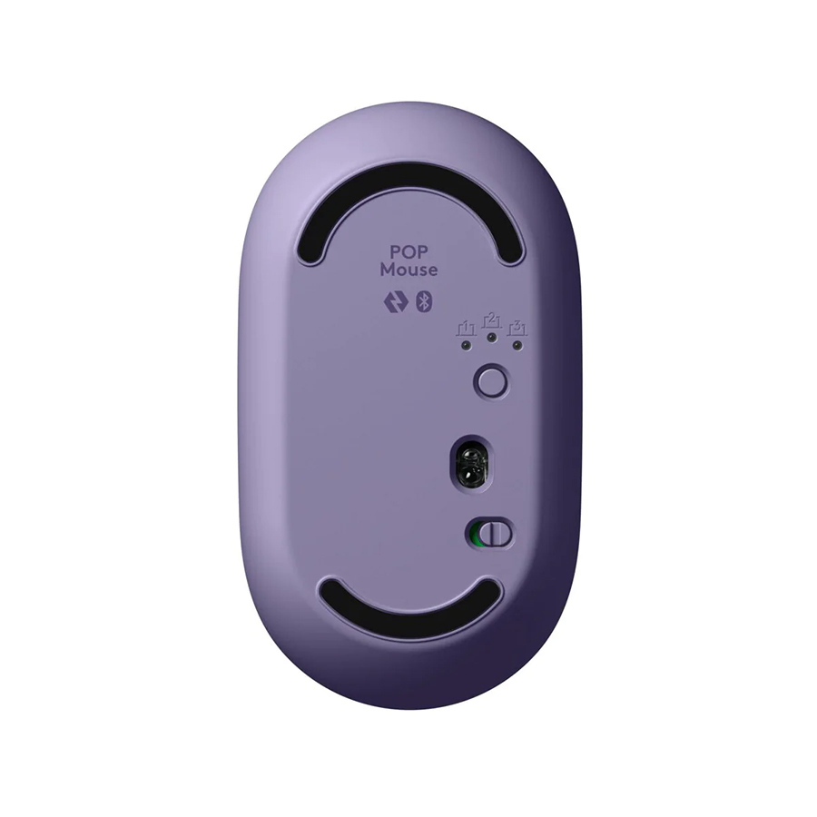 Logitech POP MOUSE 無線藍牙滑鼠(COSMOS LAVENDER-星暮紫)