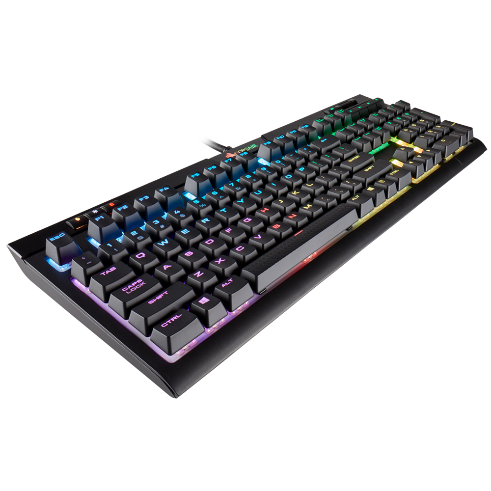 Corsair Strafe MK2 RGB 機械式鍵盤(Cherry MX 靜音紅軸)