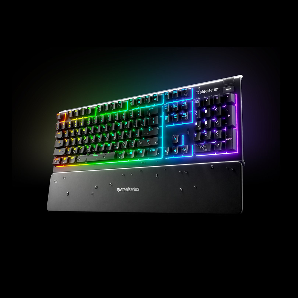 SteelSeries Apex 3 RGB 防水靜音薄膜式鍵盤(英文)
